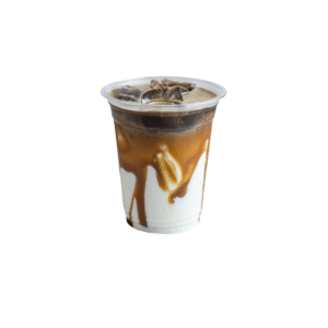Iced caramel macchiato